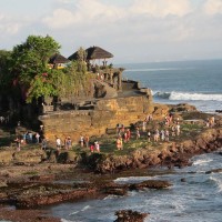 The Rocky Temple On The Sea